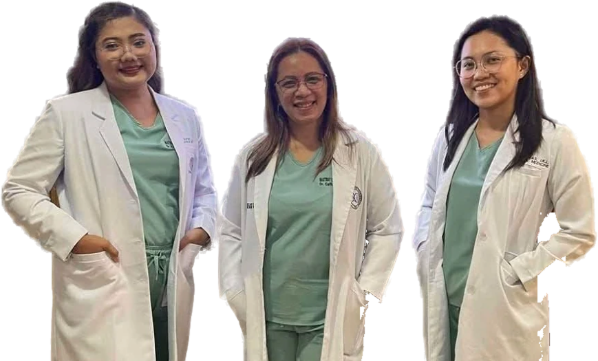 Our dentists at Magtibay-Cruza Dental Clinic